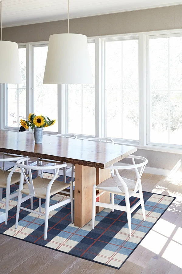 Best reviews of โค๏ธ Ruggable Buffalo Plaid Red & Blue Rug ๐งจ - Image 4