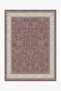 Wholesale 🔥 Ruggable Afshan Merlot Rug 😀