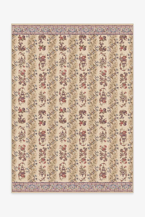 Deals ✔️ Ruggable Anna Sui Roses & Pagodas Ivory Rug ⭐ - Image 2