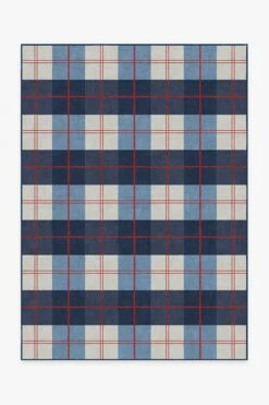 Best reviews of โค๏ธ Ruggable Buffalo Plaid Red & Blue Rug ๐งจ