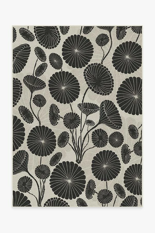 Best deal ๐ฏ Ruggable Cynthia Rowley Pompom Black & White Rug ๐ฅฐ - Image 2