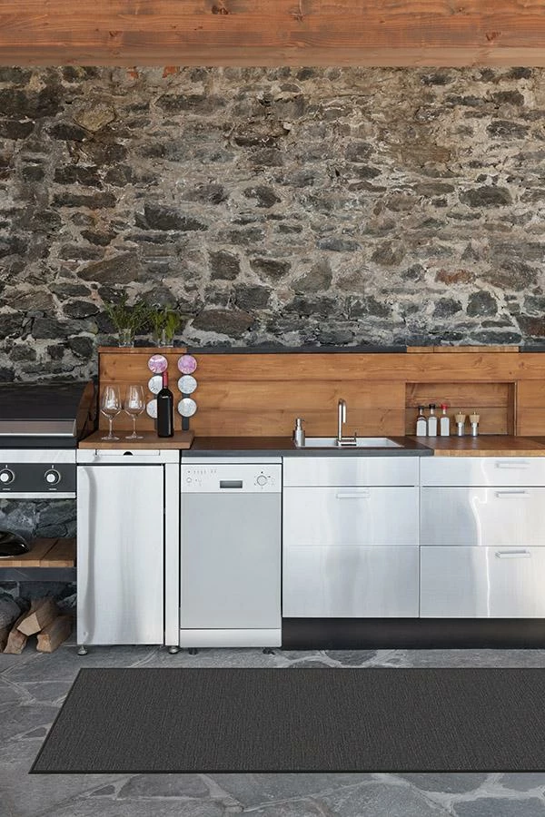 Best deal 🎉 Ruggable Outdoor Denim Solid Black Rug 👍 - Image 8