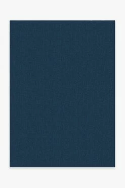 Promo 😍 Ruggable Outdoor Denim Solid Indigo Blue Rug ✔️