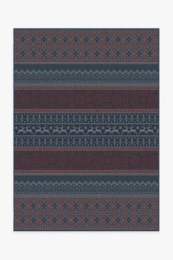 Budget ✔️ Ruggable Fair Isle Red Rug ⌛