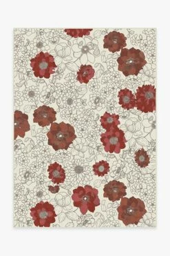 Best Sale ๐ Ruggable Floret Ruby Rug ๐คฉ