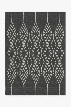 Brand new 🤩 Ruggable Outdoor Gemma Lattice Black Rug 👏