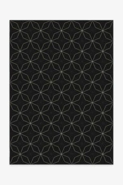 Buy 🌟 Ruggable Geometrix Black Rug 🥰