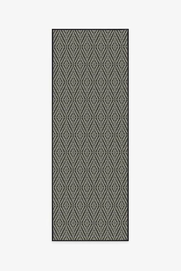 Best Sale 💯 Ruggable Outdoor Halo Diamond Black Rug 🥰 - Image 6