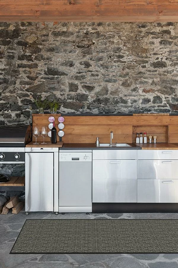 Best Sale 💯 Ruggable Outdoor Halo Diamond Black Rug 🥰 - Image 8