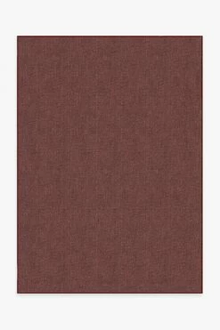 Best deal 🤩 Ruggable Heathered Solid Burgundy Rug 🔔