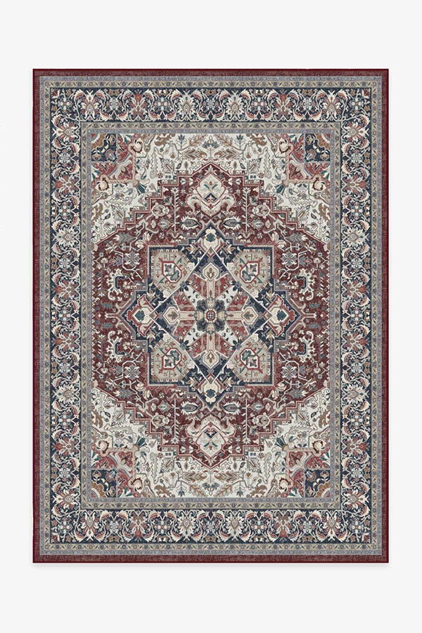 Cheap ๐ Ruggable Hendesi Heriz Bordeaux Rug ๐