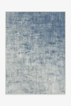 Budget 🧨 Ruggable Impasto Slate Blue Rug 🔔