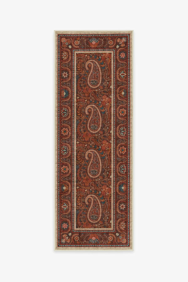 Outlet 🎉 Ruggable Iris Apfel Perky Paisley Autumn Rug 🤩 - Image 6