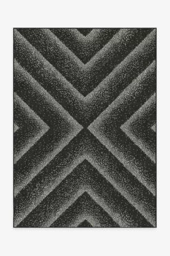 Best deal 👏 Ruggable Jonathan Adler Vapor Black & Pearl Rug 🔔