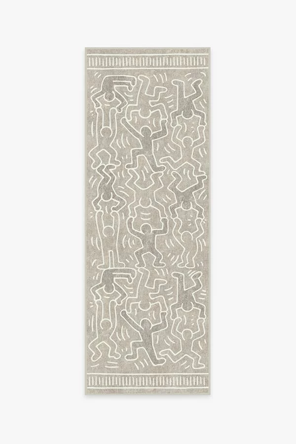 Coupon ๐ Ruggable Keith Haring Balancing Act Ash Grey ๐ - Image 6