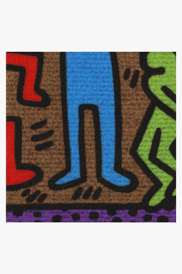 Brand new ๐ Ruggable Keith Haring Dance Party Doormat ๐ - Image 3