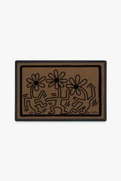 Wholesale ๐ Ruggable Keith Haring Dancing Daisy Doormat ๐