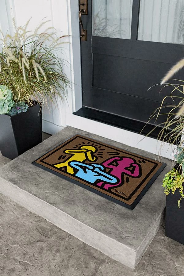 Best Sale 🥰 Ruggable Keith Haring No Evil Multicolor Doormat ⭐ - Image 4
