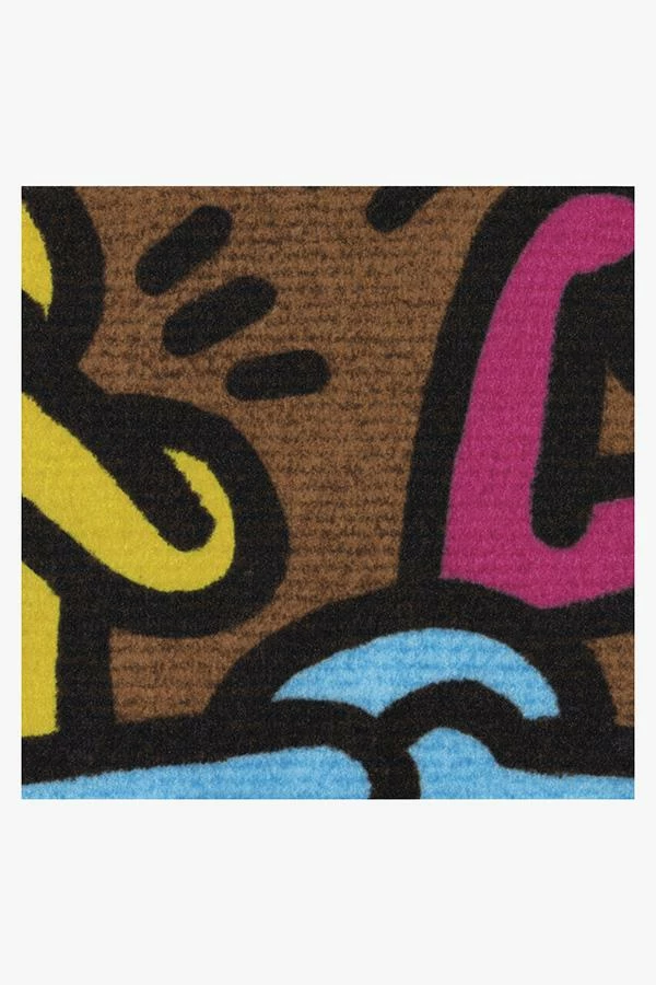 Best Sale 🥰 Ruggable Keith Haring No Evil Multicolor Doormat ⭐ - Image 3
