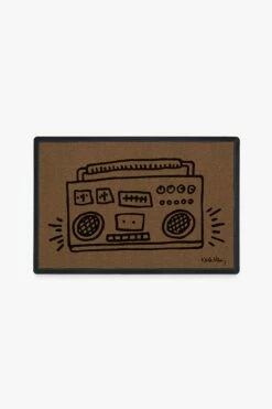 New ๐ Ruggable Keith Haring Real Talk Doormat ๐งจ