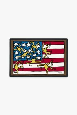 Cheap 👍 Ruggable Keith Haring's America Doormat 🛒