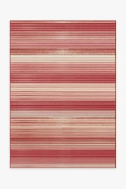 Flash Sale 💯 Ruggable Linear Striped 🍬 Candy Cane Rug 🛒