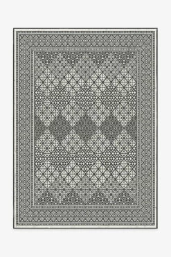 Buy 🥰 Ruggable Outdoor Loseta Black Rug 🛒