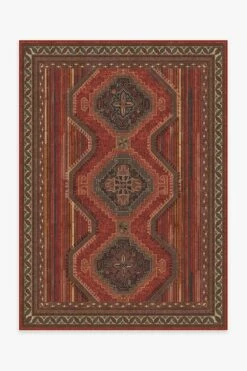 Best Sale ๐ Ruggable Mandalore Scarlet Red Rug ๐