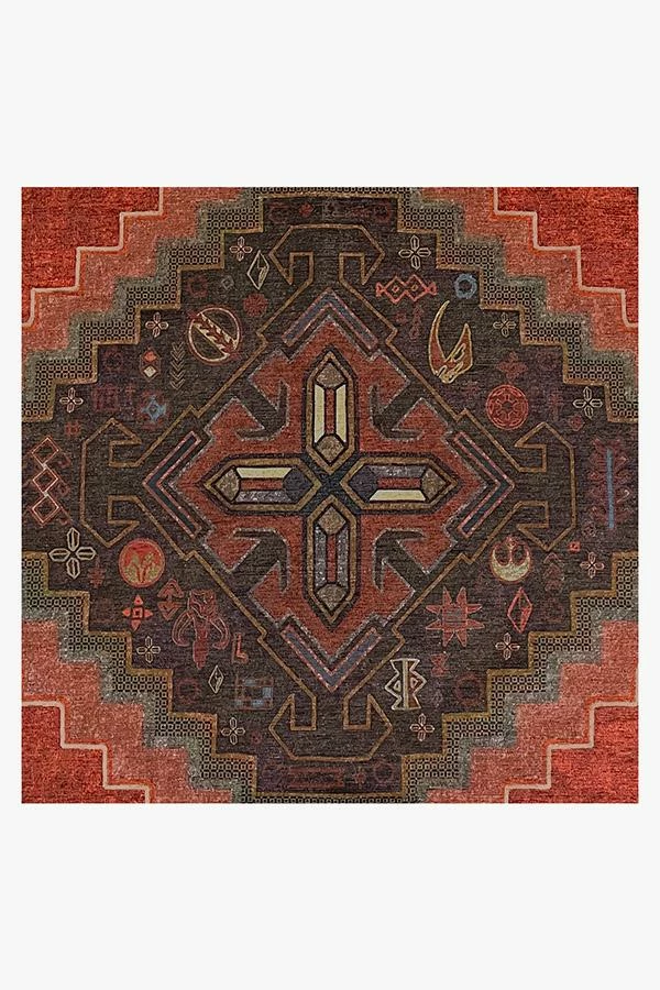 Best Sale π Ruggable Mandalore Scarlet Red Rug π - Image 7