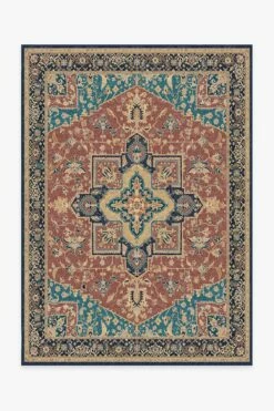 Hot Sale ⭐ Ruggable Maral Heriz Burgundy Rug 💯