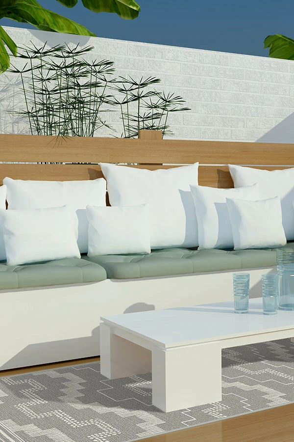 Best Sale โ Ruggable Outdoor Meseta Grey Rug โ - Image 8