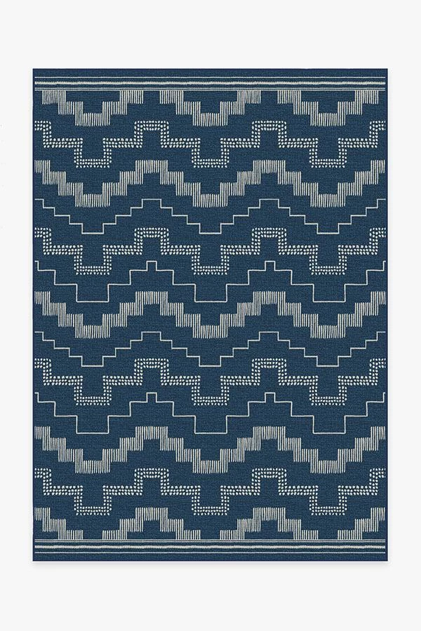 Budget ๐ฏ Ruggable Outdoor Meseta Navy Rug โค๏ธ - Image 2