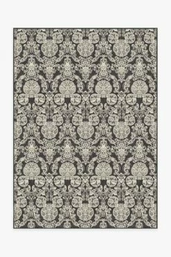 Cheap 🎁 Ruggable Mickey Damask Charcoal Rug ✨