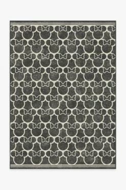 Flash Sale ⌛ Ruggable Minnie Trellis Black Rug 💯