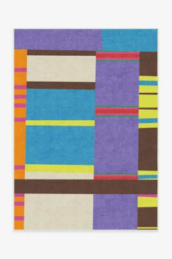 Wholesale 🔥 Ruggable Monica Ahanonu Celery Multicolor Rug ❤️