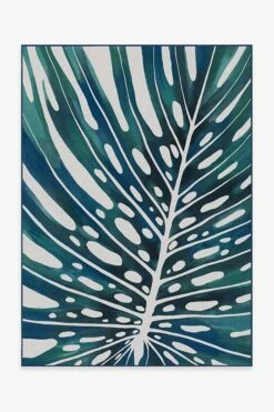 Top 10 🔥 Ruggable Outdoor Panama Teal Blue Rug 🔔