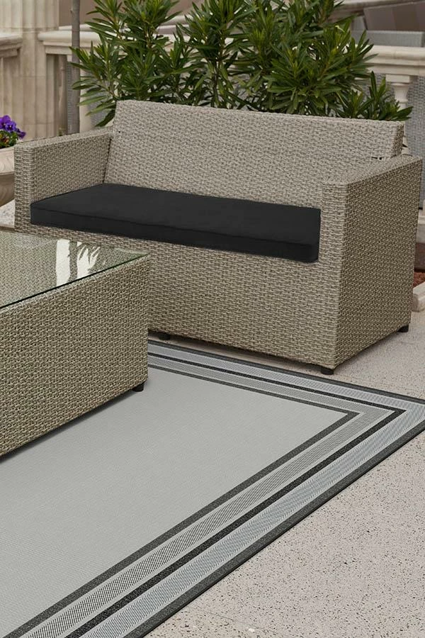 Top 10 ๐ Ruggable Outdoor Picnic Border Grey Rug ๐ฅฐ - Image 4