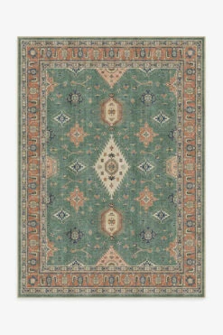 Budget 🔔 Ruggable Outdoor Ranier Copper Sage Rug 😀