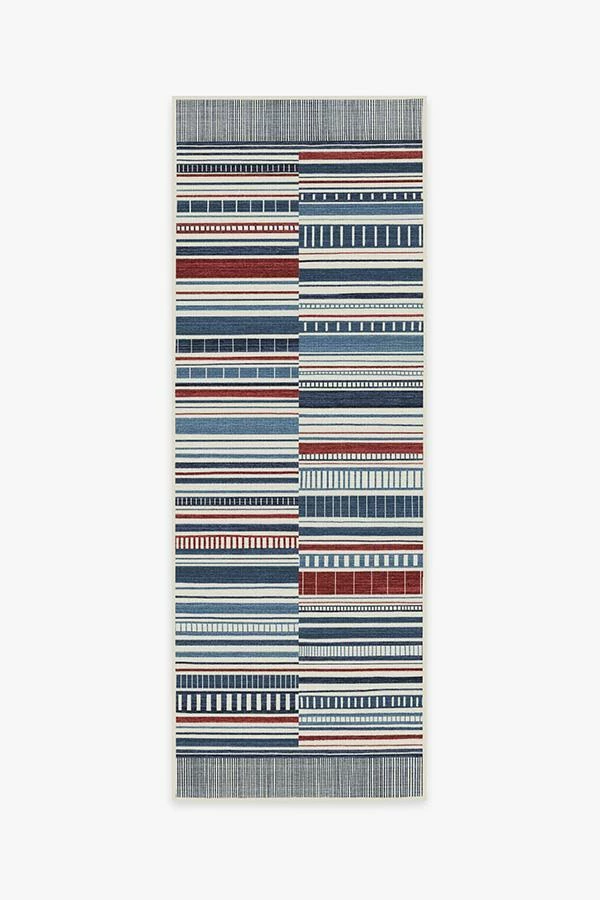 Best Sale 🔥 Ruggable Outdoor Riviera Stripe Americana Rug ✔️ - Image 5