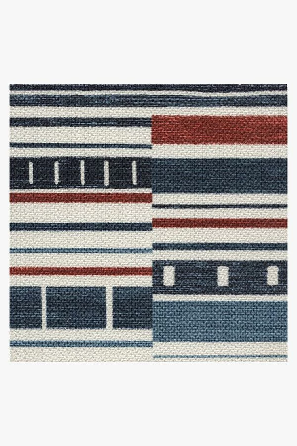 Best Sale 🔥 Ruggable Outdoor Riviera Stripe Americana Rug ✔️ - Image 7