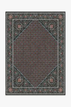 Budget 🧨 Ruggable Samira Suzani Raspberry Rug 🤩