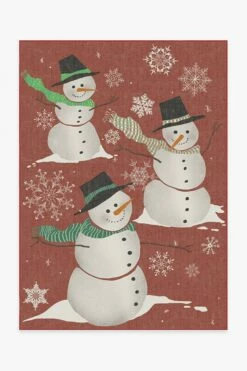Discount 🔥 Ruggable Snowman Rug ✔️