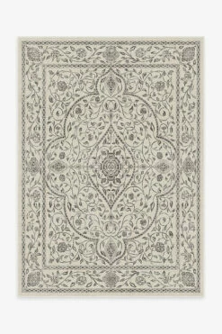 Hot Sale 🛒 Ruggable Vianna Black & Ivory Rug 👏