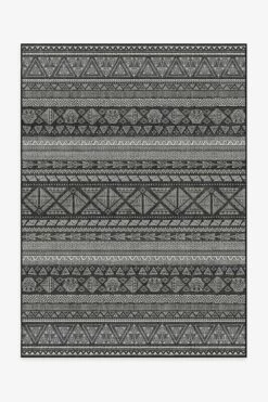 Hot Sale ⭐ Ruggable Wakanda Forever Black & Cream Rug 🧨