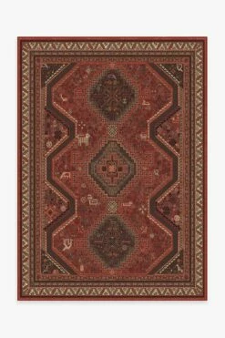 Top 10 โค๏ธ Ruggable Zareen Scarlet Red Rug ๐